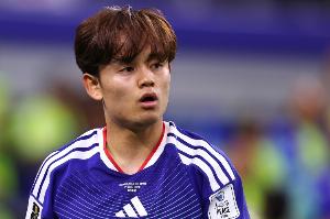 渡边刚：尽管久保建英受伤但会有人顶上，相信他会以更强姿态归来